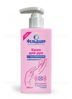 Фельдшер крем д/рук 190мл пантенол/вит F sos-защита N 1