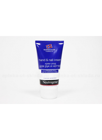 Neutrogena норвежская формула крем-уход д/рук/ногтей 75мл N 1