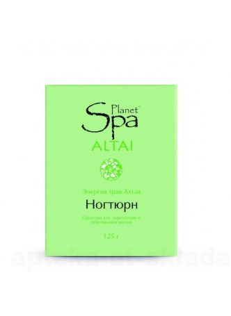 Planet spa Altai Ногтюрн ср-во д/укрепления и отбел ногтей 125г N 1 оптом