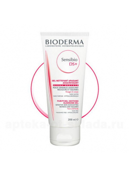 Bioderma Sensbio DS+ очищающий гель д/чувствительной кожи 200 мл N 1