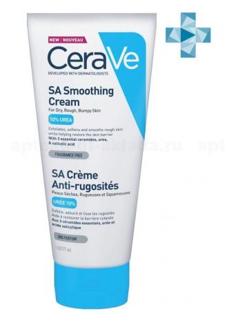 Cerave смягчающий крем д/сухой/огрубевшей/неровной кожи 177 мл N 1 оптом