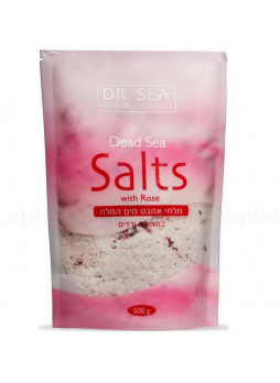 Dr.Sea соль мертвого моря с лепестками роз 500г N 1