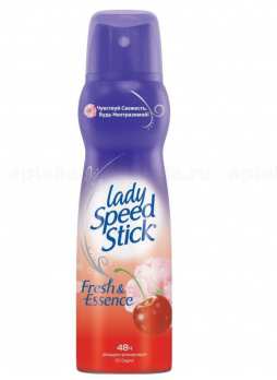 Lady Speed Stick дезодорант-спрей Fresh и Essence цветок вишни 150мл N 1