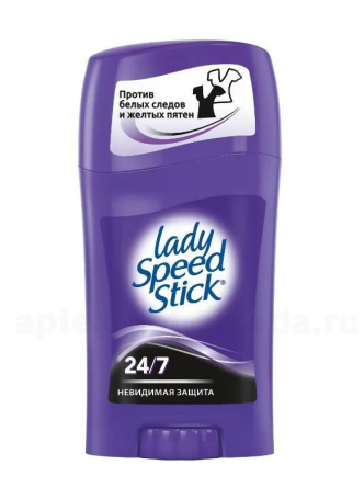 Lady Speed Stick дезодорант в карандаше д/женщин 24/7 невидимая защита 45г N 1 оптом