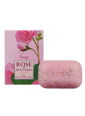 Rose of Bulgaria Мыло с частичками лепестков роз 100г N 1 оптом