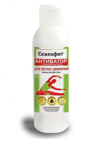 Скипофит скипидарная эмульсия д/тела д/легких движений 150 мл N 1 оптом