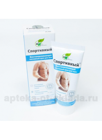 Спортивный массажный восстанавливающий крем д/тела 75мл N 1 оптом