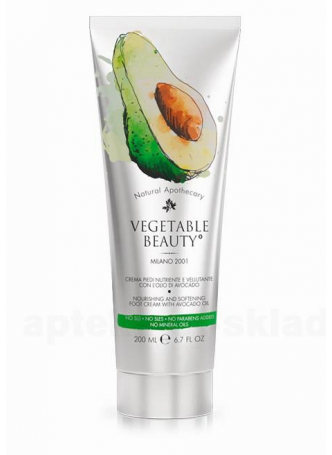 Vegetable Beauty крем д/сухой/огрубевшей кожи ног с маслом авокадо 200 мл N 1 оптом