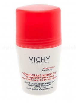 Vichy дезодорант-шарик 72часа защиты анти-стресс 50мл N 1
