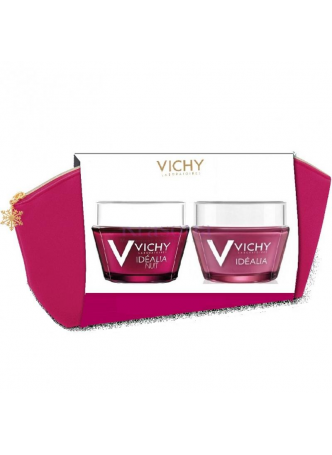 Vichy набор идеалия крем дневной 50мл + ночной крем 50мл + косметичка N 1 оптом