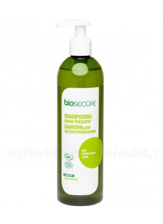 Biosecure шампунь д/жирных волос с алоэ вера 370мл N 1