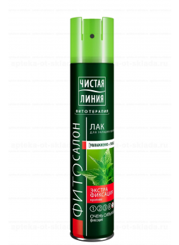 Чистая линия лак д/укладки волос 200мл экстрафиксация N 1