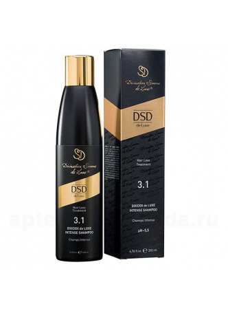 DSD de Luxe 3.1 интенсивный шампунь д/волос 200 мл N 1