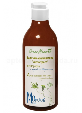 Green Mama бальзам-кондиционер Антистресс от перхоти с морскими минералами 400мл N 1 оптом