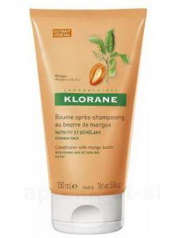 Klorane бальзам-кондиционер 200мл питательный с маслом манго д/сухих волос N 1