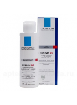 La Roche-Posay Кериум ДС шампунь пр/перхоти интенсив 125мл микроотшел N 1