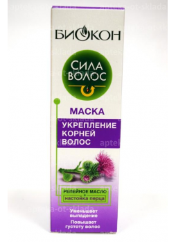 Сила волос маска укрепление корней волос 100 мл N 1