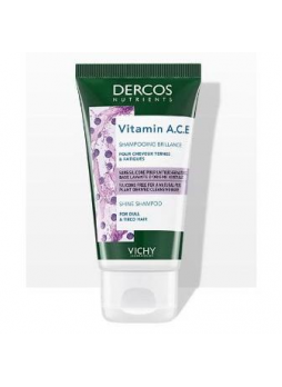 Vichy dercos nutrients витаминный шампунь д/блеска волос 50 мл N 1