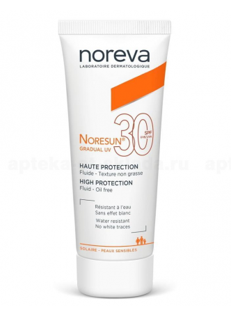 Noreva Норесан градуал УФ эмульсия с высокой степенью защиты SPF - 30 40 мл N 1