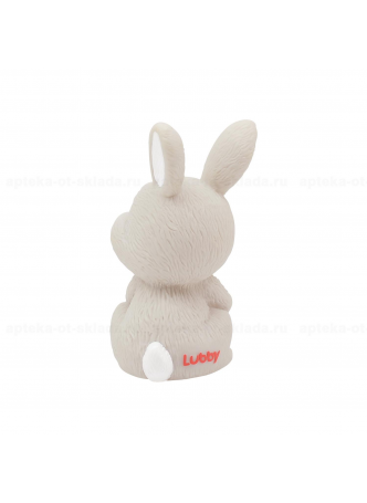 Lubby игрушка д/купания зайчик-пищалка /16628/ 12+мес N 1 оптом