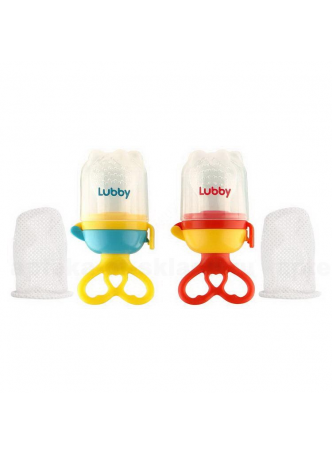 Lubby изделие д/прикорма экстра жуйка +2 сетки силик/нейлон /17264/ 6+мес N 1 оптом