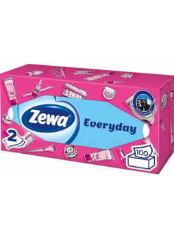 Zewa Everyday салфетки бумажные 2х слойн N 100