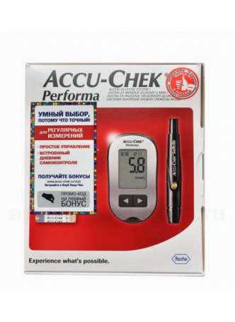 Accu-chek перформа глюкометр комплект N 1 оптом