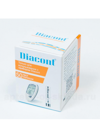 Diacont тест-полоски N 50 оптом