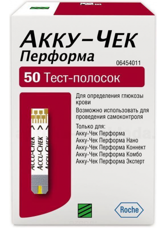 Тест-полоски Accu-Chek Performa N 50 оптом