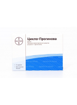 Цикло-прогинова драже N 21