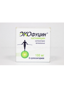 Экофуцин супп вагин 100 мг N 6