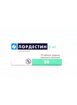 Лордестин тб п/о 5 мг N 30