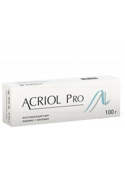 Акриол про крем 2,5% д/местн и наружн применения 100г N 1