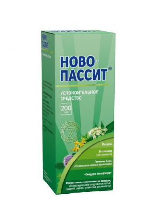 Ново-Пассит р-р оралн фл 200мл N 1