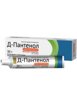 Д-пантенол Озон крем плюс антисептик 30г N 1