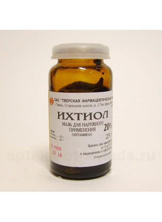 Ихтиоловая мазь 20% 25г N 1 оптом