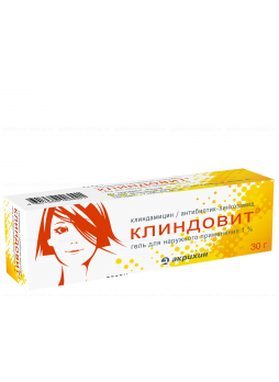 Клиндовит гель д/нар прим-я 1% 30 гр N 1