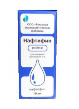 Нафтифин р-р д/наруж пр-я 1% 10 мл N 1