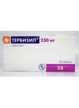 Тербизил тб 250мг N 28