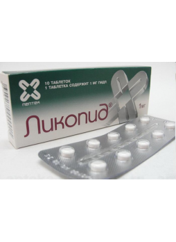 Ликопид тб 1мг N 10