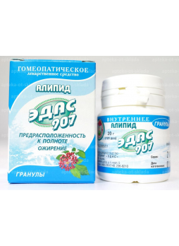 ЭДАС-907 гранулы Апилид (предрасположенность к полноте, ожирение) 20г 120 доз N 1