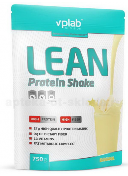 Lean Protein Shake порошок д/приг коктейля со вкусом банана 750г пакет N 1