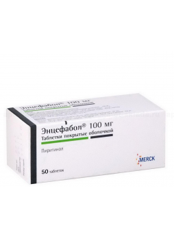 Энцефабол таб п/о 100мг N 50