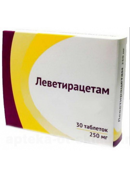 Леветирацетам Озон тб п/о плен 250 мг N 30