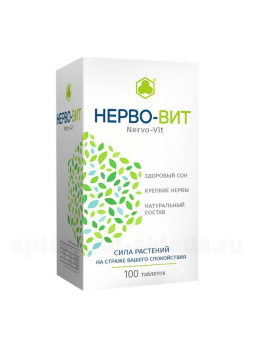 Нерво-вит (крепкие нервы, здоровый сон) тб N 200