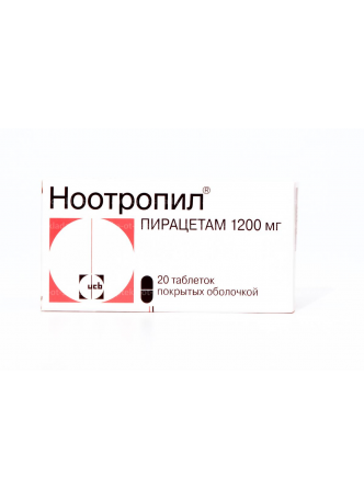 Ноотропил тб п/о плен 1200мг N 20