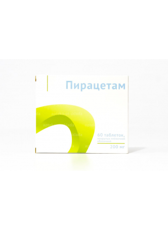 Пирацетам тб п/о 200мг N 60 оптом