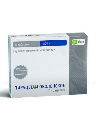 Пирацетам тб п/о 800мг N 30