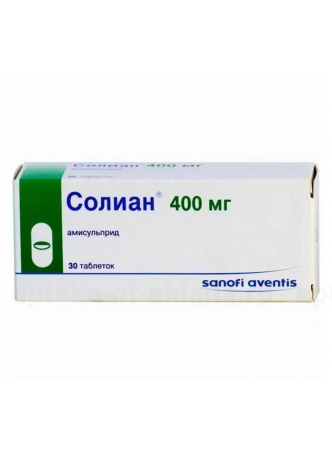 Солиан тб 400 мг N 30 оптом
