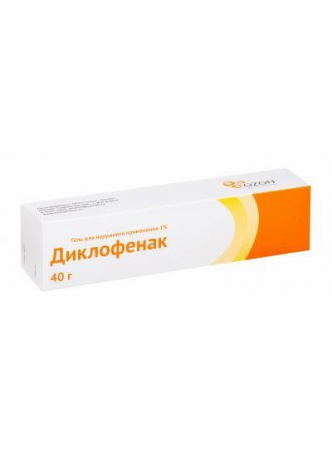 Диклофенак Озон мазь д/наруж прим 1% 30г N 1 оптом